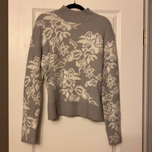 Mock neck cozy sweater